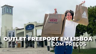 OUTLET em LISBOA PORTUGAL  COMPRAS e PREÇOS no Freeport Fashion Outlet [upl. by Ker]