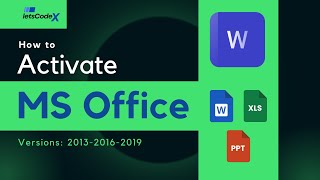 How to Activate Microsoft Office 201320162019  StepbyStep Guide [upl. by Siraj]