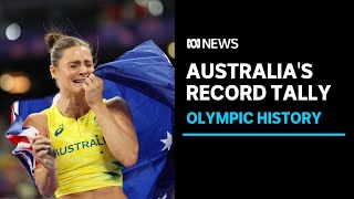 Australia notches its best ever gold tally in Olympic history  ABC News [upl. by Marlen995]