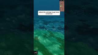 Sculpt your ocean ⛰️🌊 indie indiegame [upl. by Wane]