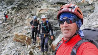 Climbing the Matterhorn via Liongrat Lion Ridge [upl. by Yendis]