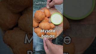 Mysore Bonda Shorts Reels MysoreBonda BondaRecipe [upl. by Eanil696]