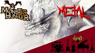 Monster Hunter 2  White Fatalis Theme 【Intense Symphonic Metal Cover】 [upl. by Noirod]