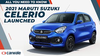 Maruti Suzuki Celerio 2021 Price Variants Features  All You Need to Know  CarWale [upl. by Ellerahc137]