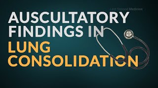 Auscultation Findings in Lung Consolidation  Revise These IMPORTANT FINDINGS [upl. by Elva]