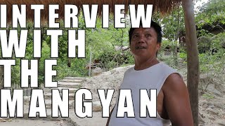 INTERVIEW WITH MANGYAN  IRAYA PEOPLE IN MINDORO  CULTURES  TRIBES  BELIEFS AND HANDICRAFTS [upl. by Yedsnil]