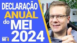 ✅ DECLARAÇÃO ANUAL DO MEI 2024  PASSO A PASSO FÁCIL [upl. by Marlena]