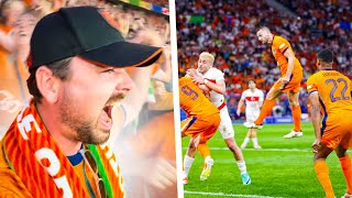 NAAR DE HALVE FINALE na ZIEKE COMEBACK 😱 NEDERLAND  TURKIJE  Voetbal Vlog [upl. by Ennirroc]