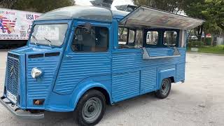 1973 Citroen HY van Food Truck [upl. by Haines]