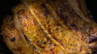 SALMON FILLET DELICIOUS AIR FRYER RECIPE [upl. by Ahsataj]