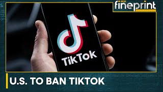 Will ByteDance to divest TikTok Or Face Ban  WION Fineprint [upl. by Eillek]