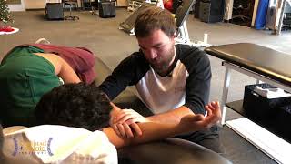 Medial Elbow Massage Techniques Medial Epicondylitis [upl. by Fredie]