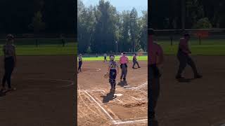 Danika Brackett 2025 Lead off solo home run 92224 fastpitch softball PrepsAcademy18uFloyd [upl. by Tisha]