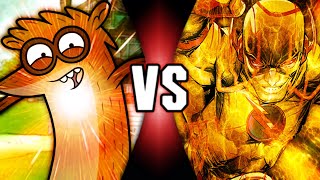 Rigby VS Reverse Flash Fanmade DEATH BATTLE Trailer [upl. by Walczak]