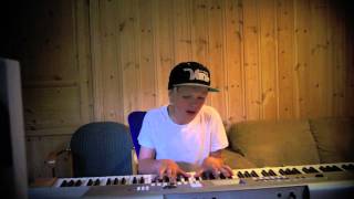 Waiting Outside The Lines  2Boys cover Sondre 11 year [upl. by Gathard]