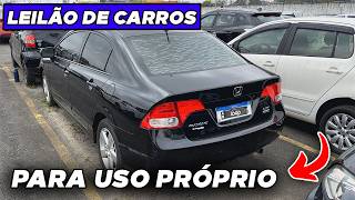 O MELHOR LEILÃO PARA COMPRAR CARROS PARA USO PRÓPRIO [upl. by Sheng]