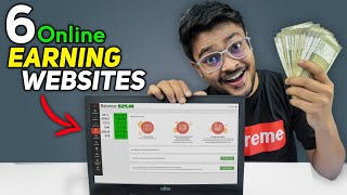 Best 6 Online Earning Websites That Pay You Real Money Without Investment 🤑 2022 2 [upl. by Annaxor]