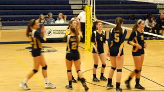 South Iredell High School Volleyball v North Buncombe [upl. by Llednov]