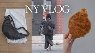 NY Vlog 가방 추천 르메르 범백 라지 언박싱 크룽지 만들기 브루클린 중식 소호 우동 맛집 [upl. by Otto318]