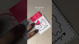 Cute gift ideas🤍 art shorts [upl. by Acyssej]