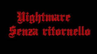 Nightmaresenza ritornello italian rap [upl. by Shira]