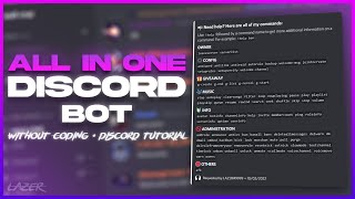 How to make a Discord Bot WITHOUT CODING 2022 [upl. by Erlina]