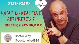 What is Reactive Arthritis Reiters Syndrome How to Answer Exam Questions [upl. by Lou]