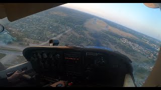 C172P SPFLN low level circuits at EPPI [upl. by Auqemahs]