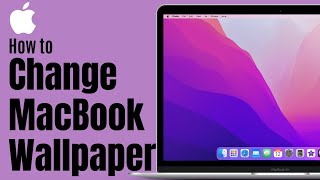 How to Change MacBook Wallpaper [upl. by Anippesuig]