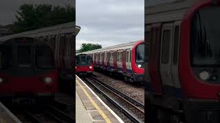 Metropolitan line flying through Dollis Hill train metro londonunderground dollishill tube [upl. by Grindlay]