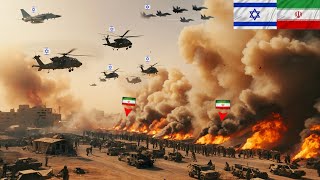 BRUTAL ATTACK ISRAEL Succeeded Destroyed IRAN City Center Weapon Ammunition until Nothing Left [upl. by Dewitt572]