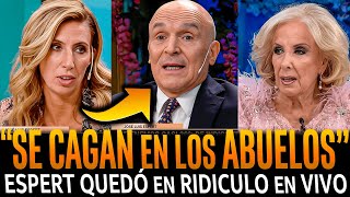 ¡MIRTHA LEGRAND LE PUSO LOS PUNTOS a ESPERT en VIVO y prendió EL CASETE [upl. by Euqinor]