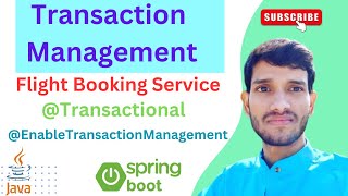 Implementing Transaction Management in Spring Boot JPA Example  Transactional Spring Annotation [upl. by Tem]