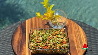 🥗 Fattoush Fun Making the Perfect Lebanese Salad 🥗 [upl. by Garrott884]