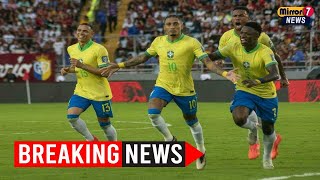 Brazil vs Uruguay A HighStakes Clash in World Cup Qualifiers [upl. by Elvia121]