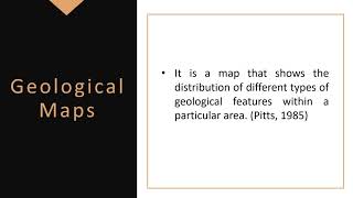 Geological Map Interpretation  Geological Structures  Outcrop Patterns [upl. by Parris]