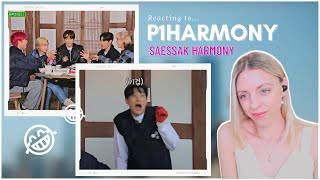 P1HARMONY REACTION SAESSAK HARMONY EP 13 amp 14 [upl. by Aniles]