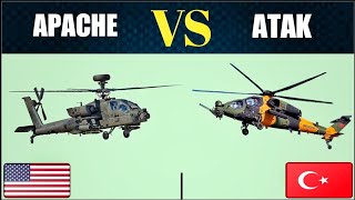 AH 64E Apache VS T129 ATAK Attack Helicopter [upl. by Katy]