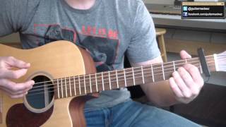 Waylon Jennings  Good Ol Boys  Dukes Of Hazzard Theme Song  GuitarTutorial [upl. by Couture]