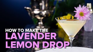 Lavender Lemon Drop Cocktail Recipe [upl. by Anai]