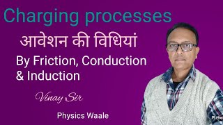 What is Charging by Induction｜Charging by Friction｜Physics XII｜Vinay Sir Physics Waale [upl. by Enetsirk861]