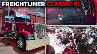 Freightliner Classic XL Gets a Interior REVAMP  Semitruck Interior Transformation [upl. by Ameg]