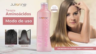 Terapia Aminoácidos Julienne Cosmetic [upl. by Sirrot]