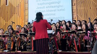 Tangkhul Baptist Church Imphal ChoirVare Mangli Special no [upl. by Nilesoy673]