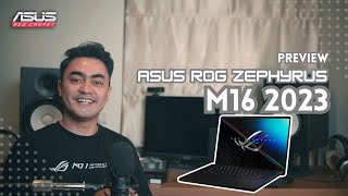 Preview ROG Zephyrus M16 2023  ASUS ROG Red Carpet Eps 08 [upl. by Bonni514]