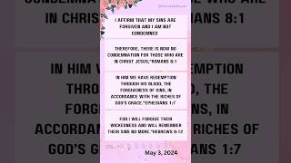 Daily Affirmations With God May 3 2024 [upl. by Deevan466]