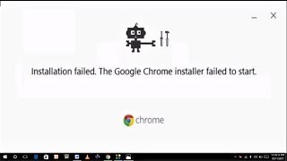 How to Fix Chrome Installer Failed to Start Error in Windows PC [upl. by Steffane129]