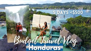 Honduras BUDGET Travel Vlog Roatan Pulhapanzak Little French Key amp More [upl. by Valeta752]