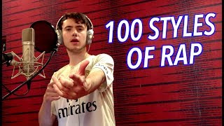 100 Styles of Rapping [upl. by Opiak]