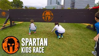 Spartan Kids Race All Obstacles [upl. by Mcdougall]